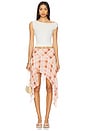 view 5 of 6 Lolita Asymmetrical Skirt in Check