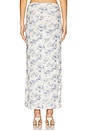 view 4 of 6 Riva Maxi Skirt in Porcelain Rose