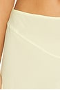 view 6 of 6 Lolita Asymmetric Skirt in Ice Yellow
