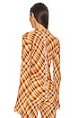 view 3 of 4 Floria Blouse in Golden Hour Check