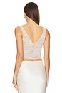 view 3 of 4 Santal Cropped Top in Ivory