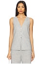 view 1 of 4 Maicie Vest in Silver