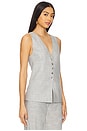view 2 of 4 Maicie Vest in Silver