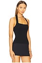 view 2 of 4 TOP HALTER SKYLER in Black