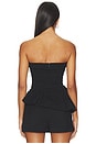 view 3 of 4 Rowena Strapless Top in Black