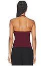 view 3 of 4 Ione Halter Top in Plum