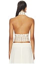 view 3 of 4 Ania Halter Top in Ivory