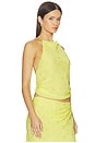 view 2 of 5 Solace Halter Top in Citrus
