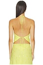 view 3 of 5 Solace Halter Top in Citrus