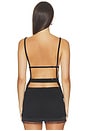 view 3 of 4 Mor Backless Top in Black