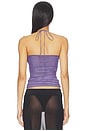 view 3 of 4 Delila Spiral Top in Amethyst