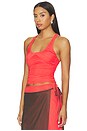 view 2 of 4 Alyna Racer Top in Flame