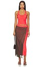 view 5 of 4 Alyna Racer Top in Flame