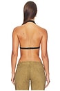 view 4 of 4 Henley Drape Top in Black