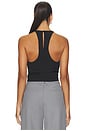 view 4 of 4 Elenora Racer Top in Black