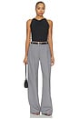 view 5 of 4 Elenora Racer Top in Black