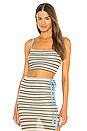 view 1 of 5 Dixie Knit Top in Lurex Stripe