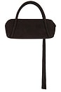 view 2 of 4 BOLSA DE BAGUETTE DEVIN  in Chocolate Suede
