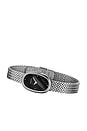 view 4 of 4 Small Jane Watch in Silver & Black