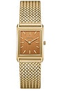 view 1 of 5 Small Virgil Watch in Gold & Orange