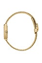view 5 of 5 Small Virgil Watch in Gold & Orange