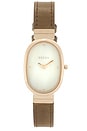 view 1 of 4 Jane Leather Watch in Green & Gold