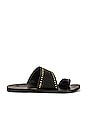 view 1 of 5 Finch Studs Sandal in Black