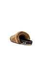 view 3 of 5 Flufftail Shearling Slide in Bronze & Black