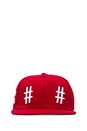 view 1 of 4 Team Hat in Red and White