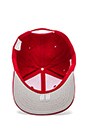 view 4 of 4 Team Hat in Red and White