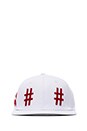 view 1 of 4 Team Hat in White and Red