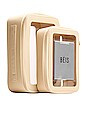view 2 of 5 The Inflight Cosmetic Case Set in Beige