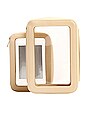 view 3 of 5 The Inflight Cosmetic Case Set in Beige