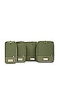 view 1 of 5 CUBOS DE EMBALAJE 4 PIECE COMPRESSION in Olive