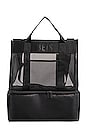 view 1 of 4 Mesh Cooler Tote in Black