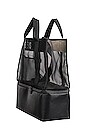 view 3 of 4 Mesh Cooler Tote in Black