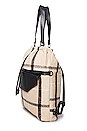 view 3 of 5 The Messenger Tote in Plaid