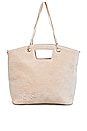 view 2 of 5 The Terry Tote in Beige
