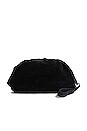 view 2 of 3 The Terry Cosmetic Clutch in Black