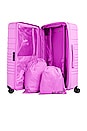 view 5 of 5 Large Check-in Roller in Berry in Berry Matte