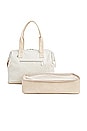 view 5 of 7 The Convertible Mini Weekend Bag in Beige