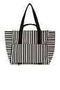 view 2 of 3 The Summer Stripe Tote in Black