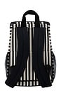 view 2 of 3 The Summer Stripe Cooler Backpack in Black