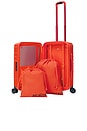 view 4 of 4 The Carry-on Roller Luggage in Glossy Flame