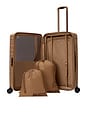 view 4 of 4 The Medium Check-in Roller Luggage in Camel