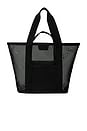 view 2 of 3 The Mesh Beach Tote Bag in Black
