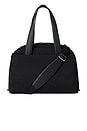 view 1 of 4 The Leather Trim Duffle in Black