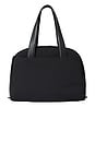view 4 of 4 The Leather Trim Duffle in Black