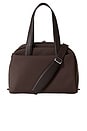 view 1 of 4 The Leather Trim Duffle in Espresso