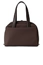 view 2 of 4 The Leather Trim Duffle in Espresso